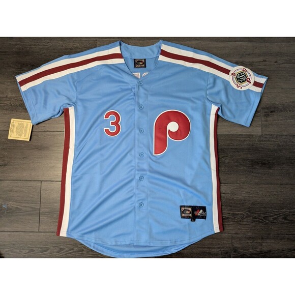 Bryce Harper #3 Philadelphia Phillies Cooperstown Jersey Men’s Sizes - Picture 6 of 8